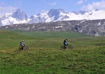 Traversée du plateau d’Emparis à VTT électrique