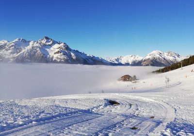 Raquettes : Lac du Langaret