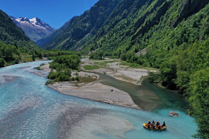 Rafting sur le veneon