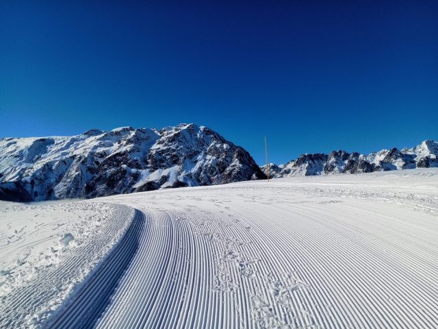 Le lac du Langaret – trail blanc depuis Villard-Reculas_Villard-Reculas