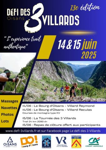 Défi des 3 villards-Kilomètre vertical montée de Villard-Reculas_Le Bourg-d’Oisans