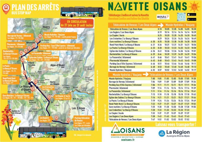 Navette Oisans_Le Bourg-d’Oisans