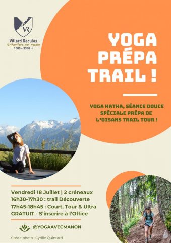 Spécial Oisans Trail Tour: yoga prépa trail avec Manon !_Villard-Reculas