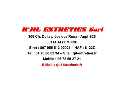 R’JIL Entretien
