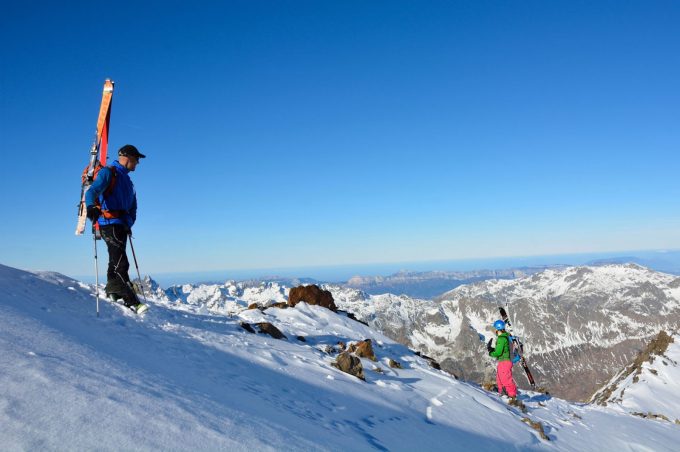 Freerando depuis le 2ème tronçon du DMC – Alpe d’Huez