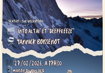 Soirée films de montagne : “Into Altai” et “Deepfreeze”