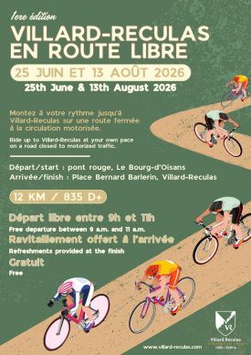 Villard-Reculas en route libre !