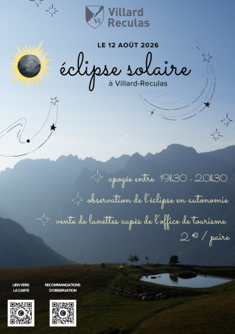 Observation de l&rsquo;éclipse solaire_Villard-Reculas