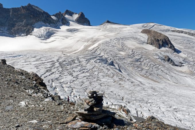 Glacier de la Girose en été – La Grave