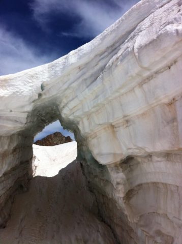 Sur le glacier – La Grave