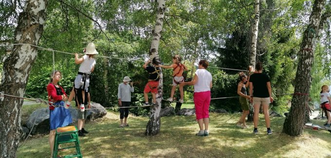 Grimpe dans les arbres